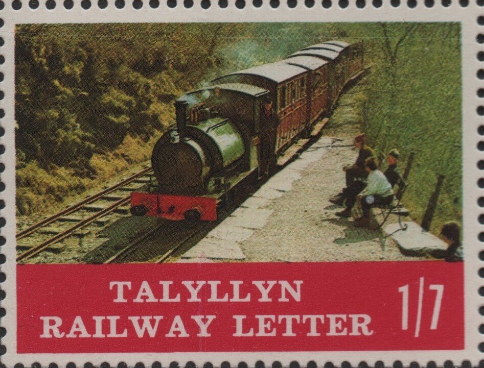 Hughes 0-4-2ST No. 3 Sir Haydn at Abergynolwyn.