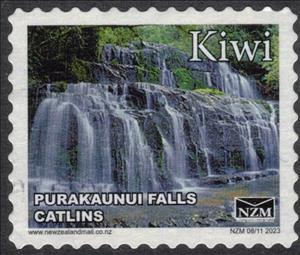 Stamp, Purakaunui Falls, Catlins, Personalized and Private Mail Stamps,  , Landscapes, Tourism, Waterfalls