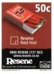 Resene - "Red Hot"