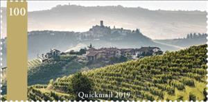 Stamp, Scolaris, Personalized and Private Mail Stamps,  , Advertisements, Landscapes, Wine