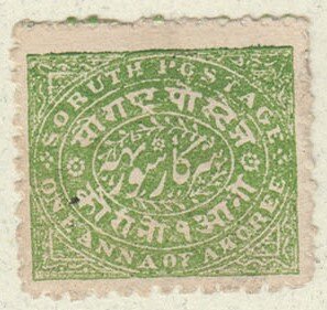 Ornament of the country name in oval or in circle