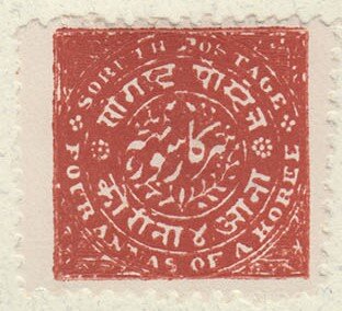 Ornament of the country name in oval or in circle