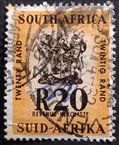 Stamp, Coat of arms of the Union of South Africa, South Africa,  , Coats of Arms, Stylized Animals