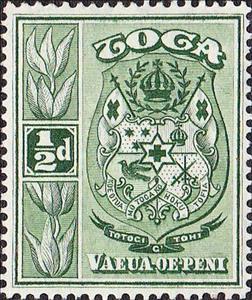 Stamp, Coat of arms of Tonga, Tonga,  , Coats of Arms