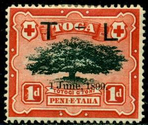 Stamp, Ovava Tree, Tonga,  , Plants (Flora), Trees, Weddings