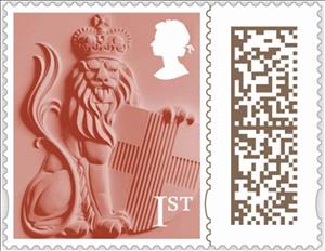 Stamp, Lion of England, United Kingdom- England Regional Issues,  , Лев
