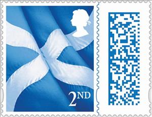 Stamp, Flag of Scotland, United Kingdom- Scotland Regional Issues,  , Flags