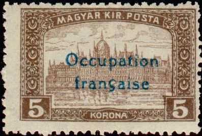 Stamp of Hungary 1916-1917