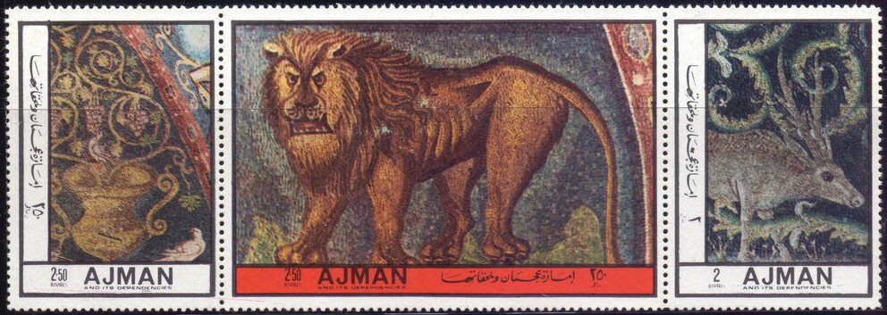 Animal Mosaics - se-tenant