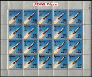 Full Pane, Atlas Launch Vehicle, Ajman,  , Outer Space, Rockets, Space Traveling, Spacecrafts