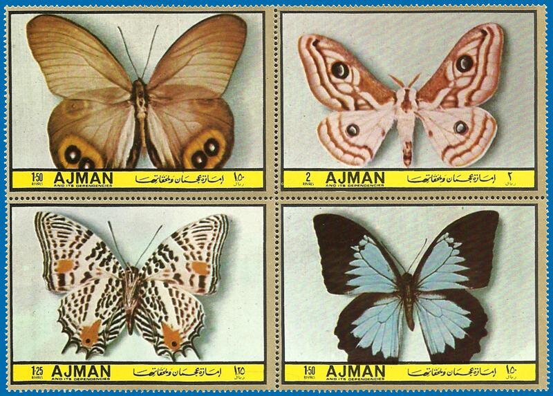 Butterflies - se-tenant
