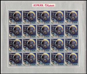 Full Pane, Gemini space capsules (Rendezvous), Ajman,  , Outer Space, Space Traveling, Spacecrafts