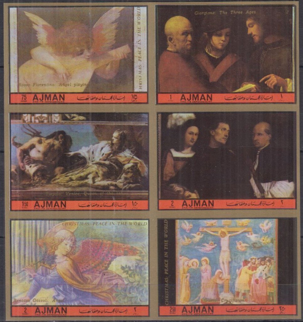 Italian Paintings - se-tenant