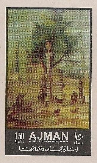 Landscape with Columns