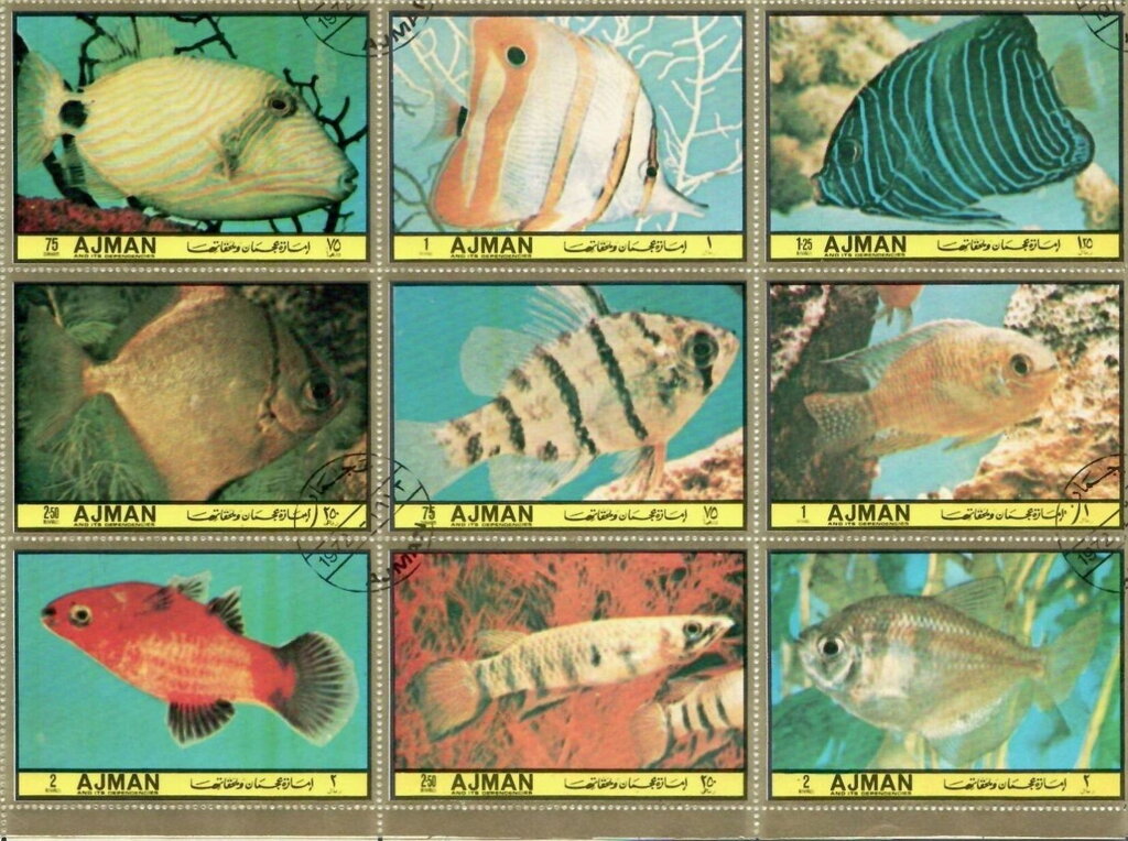 Tropical Fish - se-tenant