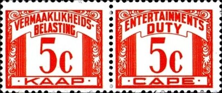 Numeral - se-tenant pair