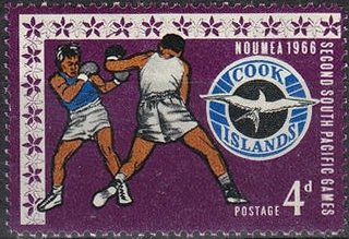 Stamp, Boxing, Cook Islands,  , Boxing