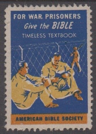 American Bible Society for War Prisoners Give the Bible