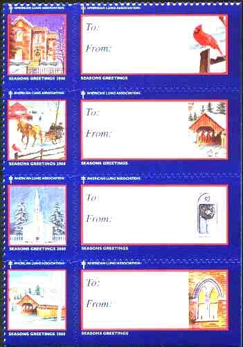 Christmas seal 2000