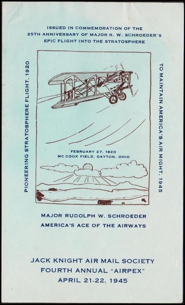Jack Knight Air Mail Society Fourth Annual Airpex