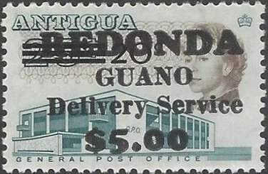 Stamp, Nelson's Dockyard, Cinderellas,  , Buildings, Famous People, Heads of State, Post Offices, Queens, Royalty, Women