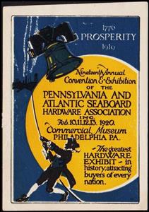 Stamp, Pennsylvania Atlantic Seaboard Hardware Assoc Convention, Cinderellas,  , Bells, Expositions