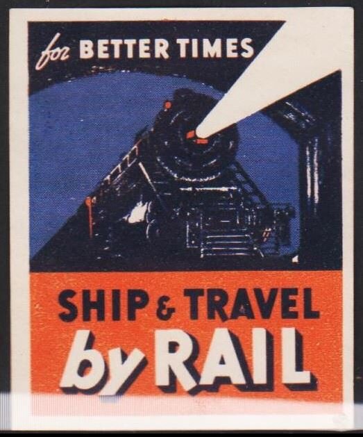 Ship and travel by rail for better times