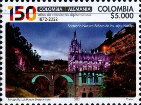 Basilica of Our Lady of Las Lajas, Nariño, Colombia