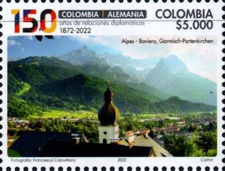 View of Alps, Garmisch-Partenkirchen, Germany