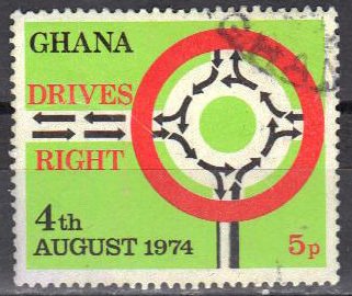 Traffic diagrama and traffic circle