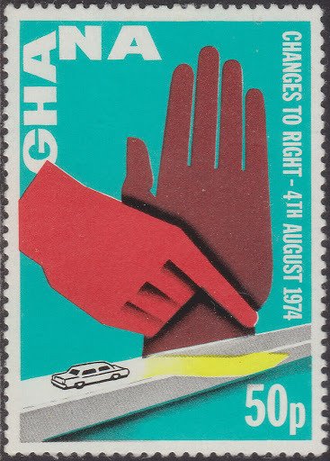 Warning hands sign