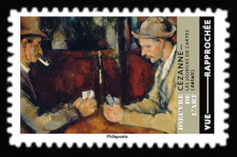 The Card Players (Detail) by Paul Cézanne