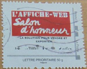 Stamp, Affiche-Web Salon d'Honneur, France,  , Internet