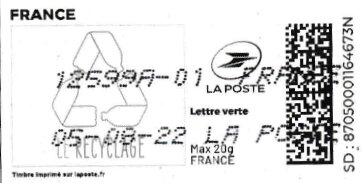 Recycling. Le Recyclage. Line Drawing. Redesign