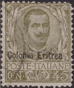 Stamp, Victor Emmanuel III, Italian colonies, territories and occupations,  