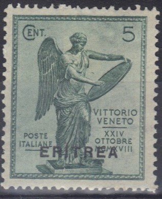 Victory - Italian stamps overprinted