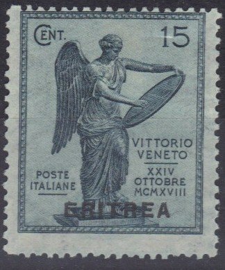 Victory - Italian stamps overprinted