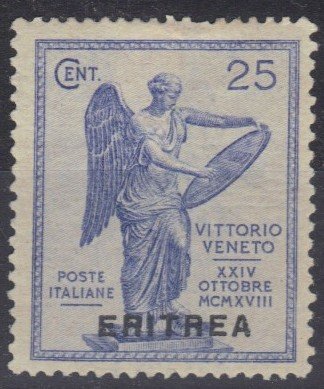 Victory - Italian stamps overprinted