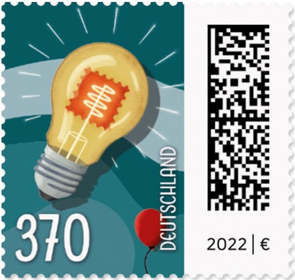 Lightbulb with Stamp Filiament