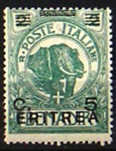 African Elephant (Loxodonta africana) - Overcharged Black