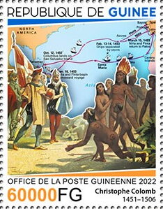 530th Anniv. of the Arrival of Ch. Columbus in the Bahamas