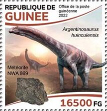 Argentinosaurus huinculensis, NWA 869 Meteorite