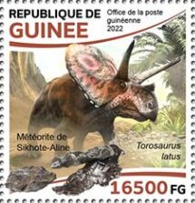 Torosaurus latus, Sikhote-Aline Meteorite