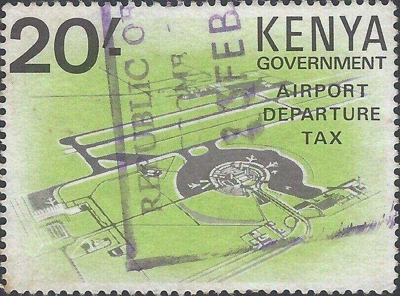 Aerial view of Jomo Kenyatta International Airport, Nairobi