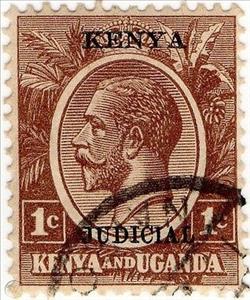 Stamp, King George V (1865-1936), Kenya,  , Crowns and Coronets, Famous People, Heads of State, Kings, Men, Royalty
