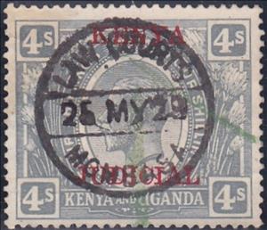 Stamp, King George V (1865-1936), Kenya,  , Crowns and Coronets, Famous People, Heads of State, Kings, Men, Royalty