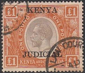 Stamp, King George V (1865-1936), Kenya,  , Crowns and Coronets, Famous People, Heads of State, Kings, Men, Royalty