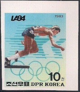 Stamp, Sprinter, Korea, North,  , Athletics, Olympic Games, Running, Sports