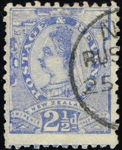 Stamp, Queen Victoria (1819-1901), New Zealand,  , Crowns and Coronets, Famous People, Heads of State, Queens, Royalty, Women