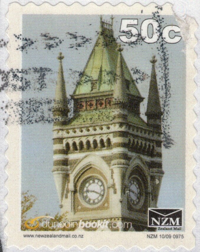 Clock Tower, University of Otago, Dunedin - Large Format